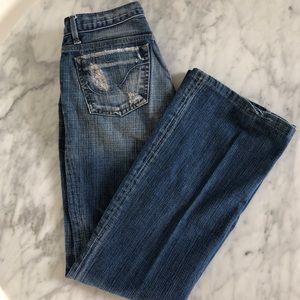 Vintage Sacred Blue jeans Y2K gently used
